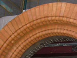 solid brick / special / wall-mounted