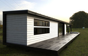 modular house / contemporary / two-story