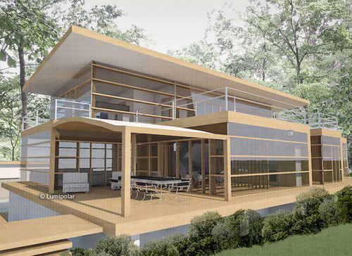 Prefab House Modulo Life Lumi Polar Energy Efficient Energy