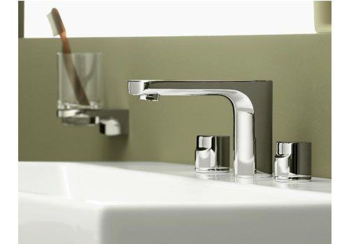 3 hole washbasin double handle mixer tap CULT Villeroy & Boch