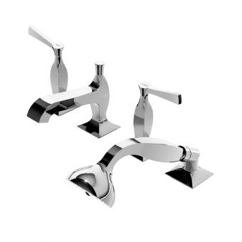 4 hole bath-tub double handle mixer tap BELLAGIO - ZB2441 ZUCCHETTI RUBINETTERIA