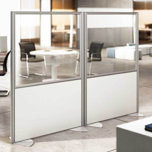 Desk Mounted Office Divider Anti Covid Styloffice S P A Floor