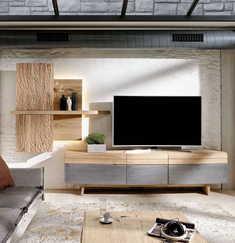 Contemporary TV wall unit V Organo Voglauer Möbelwerk Gschwandtner