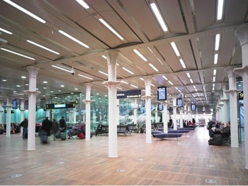acoustic metal suspended ceiling (Lay-In tiles, C-profile suspension) SYSTEM 330 SAS International