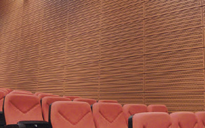 acoustic panel for ventilated facade ACOUSTIC PANEL FAVEMANC