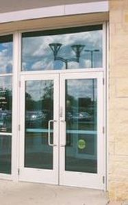 aluminium entrance door for commercial buildings 400HD HEAVY DUTY CMI Architectural Products, Inc.