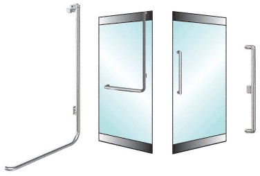 anti-panic door handle EG100X3RPPS  CR Laurence 