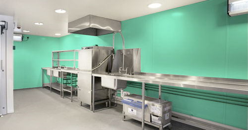 antimicrobial PVC wallcovering BIOCLAD BioClad Hygienic Wall Cladding