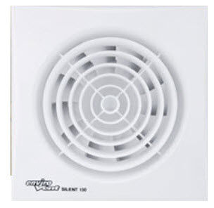 axial extractor fan SILENT-125-150 EnviroVent 
