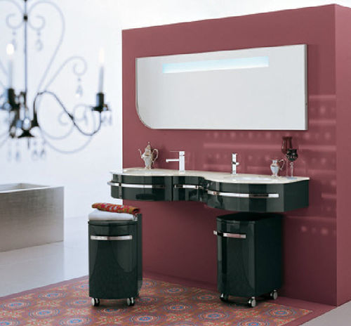 bathroom cabinet with casters SW1 oasis