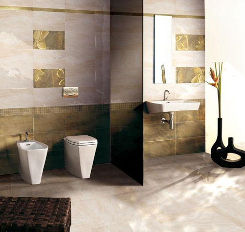 bathroom ceramic floor tile: stone look AVORIO  BRENNERO