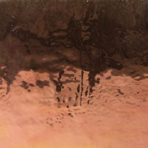 bathroom porcelain stoneware wall tile: copper look VELLUTO: LACCA RAME Lifetile