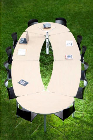 boardroom table OZONE Samas