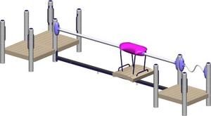 cable car for playground MBT605  BigToys