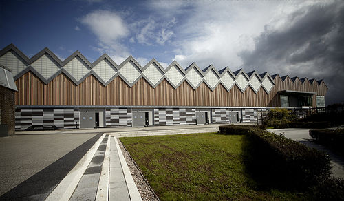 certified wooden facade cladding (PEFC-certified, formaldehyde-free) Brooks Bros (UK) Ltd 