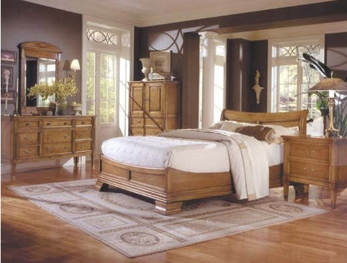 classic style double bed AU COURANT LEDA Furniture