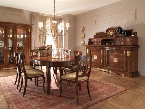 classic style round table GL.12 STELLA DEL MOBILE