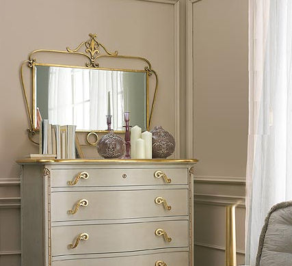 classic style wall mirror SUSY Lamp 2