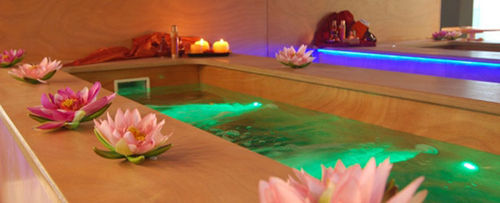 commercial hydromassage bath-tub  OFUROKNEIPP Esagono