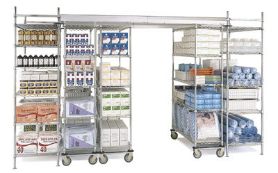 Commercial Kitchen Maintenance on Commercial Kitchen Shelf Super Adjustable 2 Metro Shelving True