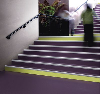 commercial non-slip PVC flooring TAPIFLEX STAIRS Tarkett