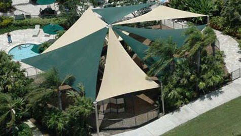 commercial shade sail Shade Systems