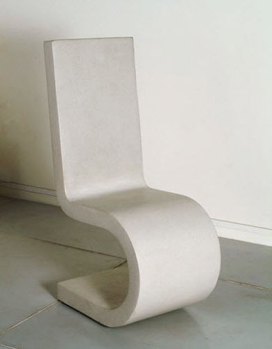 concrete contemporary chair CEDILLE COMPACT CONCRETE