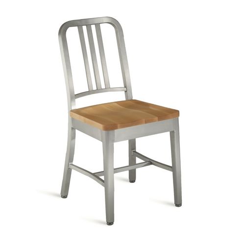 contemporary aluminium chair NAVY&reg;:1104 emeco