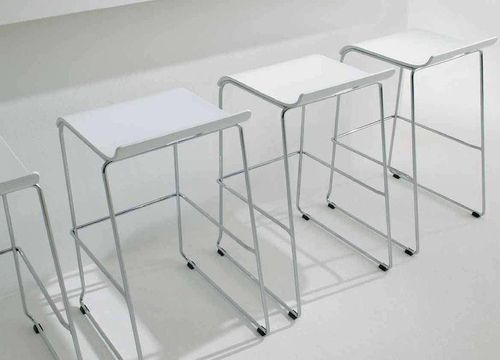 contemporary bar chair EASY STOOL by Neunzig design Elmar Fl&ouml;totto
