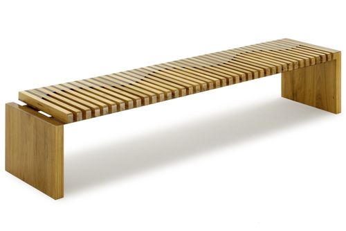 contemporary bench in reclaimed wood ONDA Rotsen Furniture