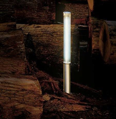 contemporary bollard light for public spaces BEAM POLLER 100 IP44 Schmalhorst