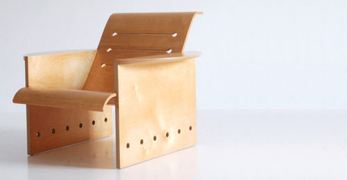 contemporary chair in certified wood (FSC-certified) PLIABLE  by Terence Conran BENCHMARK