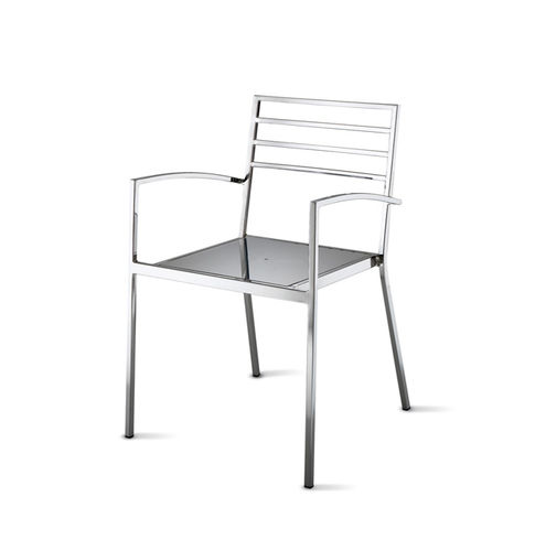 contemporary chair with armrests 4 STAR srl