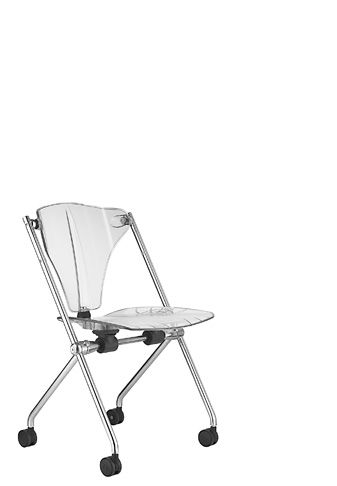 contemporary chair with casters ARTE'S: SIT&MOVE SitLand spa