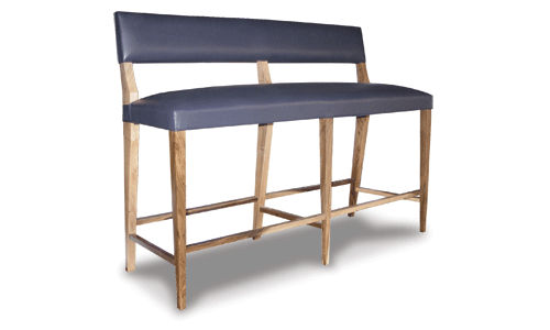 contemporary commercial upholstered bench BRUNO Costantini Design