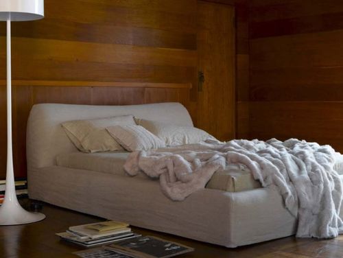 contemporary double bed TIMOTHY by Enrico Cesana IVANO REDAELLI