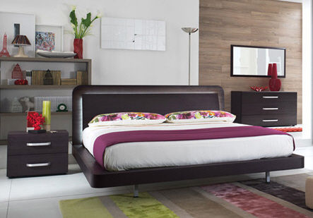 contemporary double bed V21524 pensarecasa.it