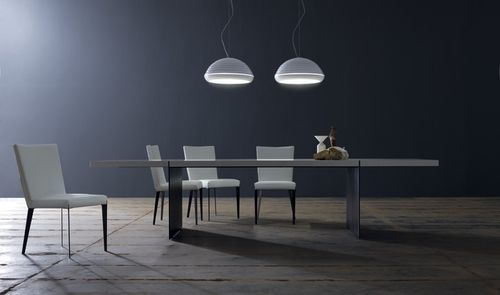 contemporary extending lacquered table CORE by Danelon/Meroni ELITE
