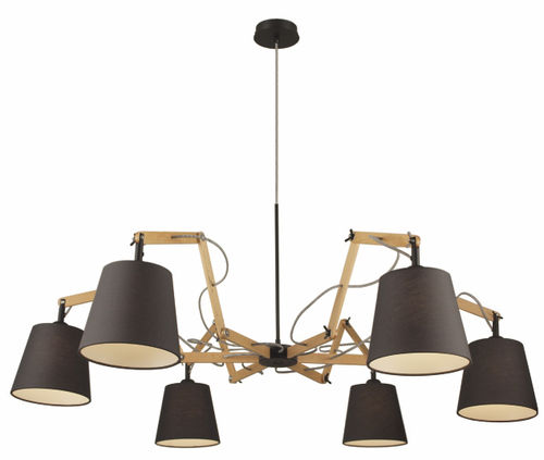 contemporary fabric chandelier NA777 Aromas del Campo