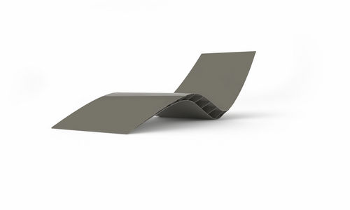 contemporary garden sun lounger BEE TurriniBY
