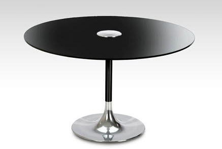 contemporary glass round table LILYPAD  DAVISON HIGHLEY