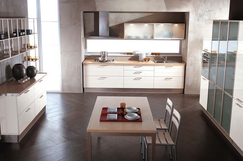 contemporary lacquer / glass kitchen FABIANA CUCINE LUBE