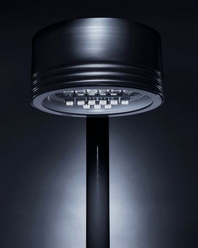contemporary lamp post (LED) CURVILINEAR CUTOFF CC/CCS KIM Lighting