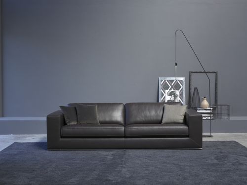 contemporary leather sofa IPANEMA Alberta