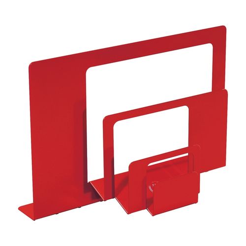 contemporary magazine rack 2D:3D  BLU DOT