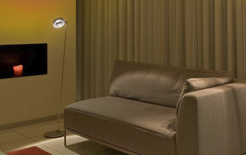 contemporary metal floor lamp (adjustable) SENTO: LETTURA Occhio
