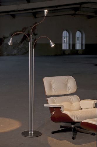 contemporary metal floor lamp (adjustable) ATHENE&reg; 700.19 less'n'more