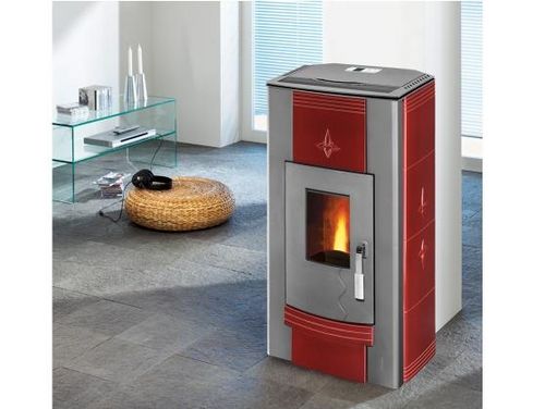 contemporary pellet wood stove ECO HAAS + SOHN Ofentechnik GmbH