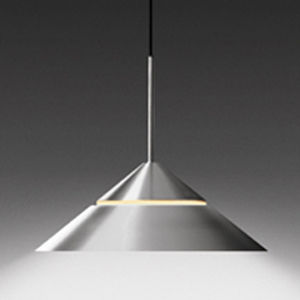 contemporary pendant lamp (halogen, aluminium) GLASH&Uuml;TTE LIMBURG