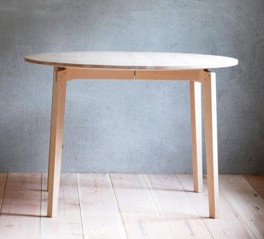 contemporary round wooden table HEJDE G.A.D